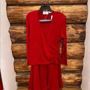 ❤️Gorgeous Vintage Wool L Anne Klein Knitwear Top and skirt